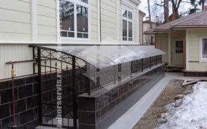 Навес для дачи пример 2