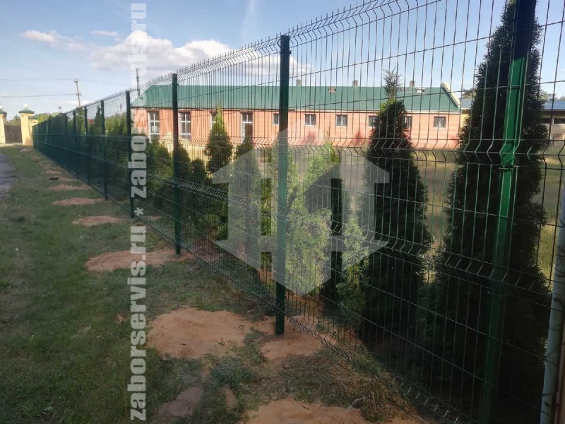 3D заборы 60 метров высота 1,8м 4мм
