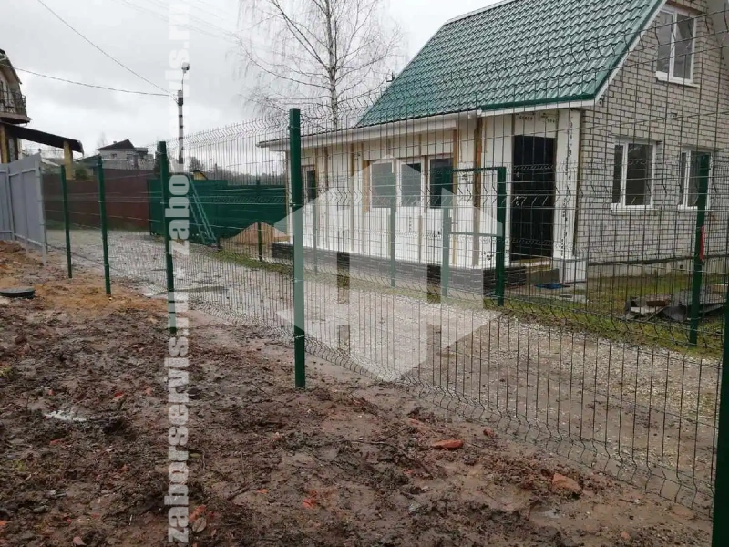 Забор из сварной сетки 35 метров