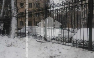 Металлический секционный кованый забор 100 метров