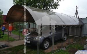 Навес для дачи пример 5