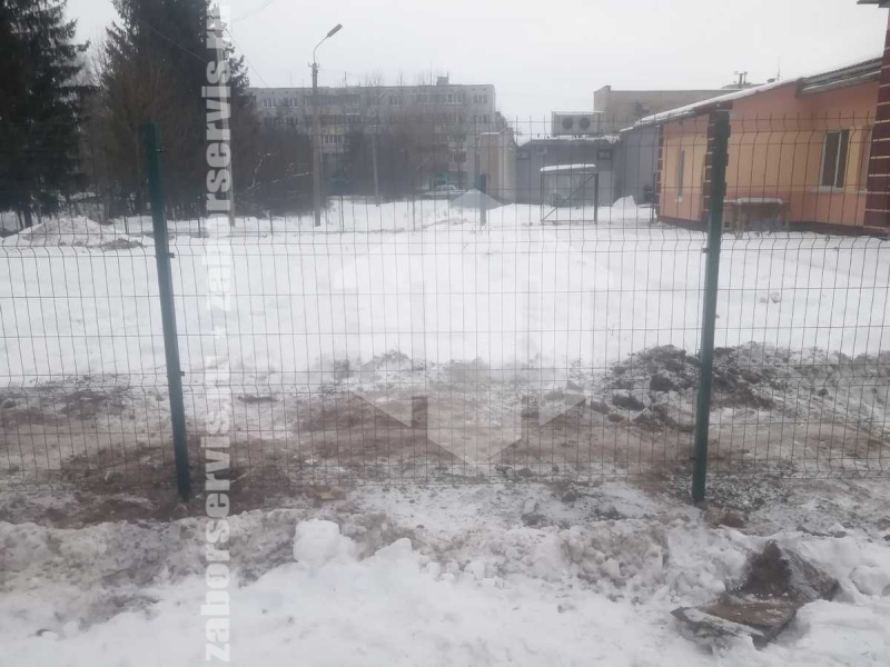 3D забор 126 метров 5мм пример 2 5мм