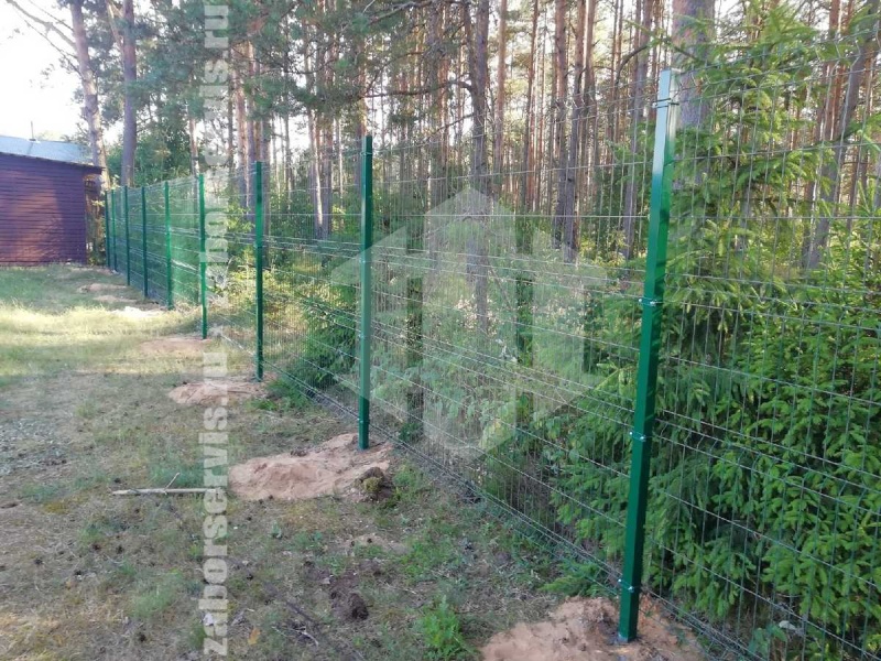 3D заборы 60 метров высота 1,8м 4мм