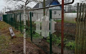 Металлический секционный 3Д забор 75 метров