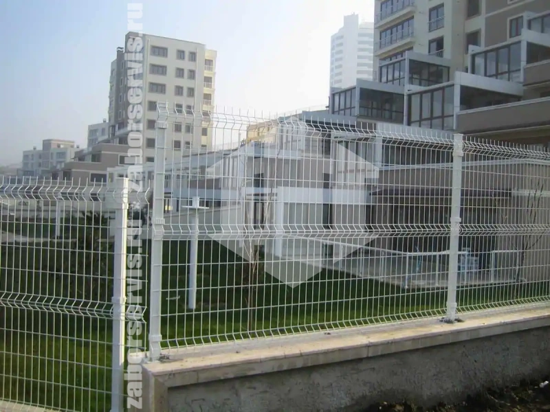 3Д оцинкованный забор 120 метров