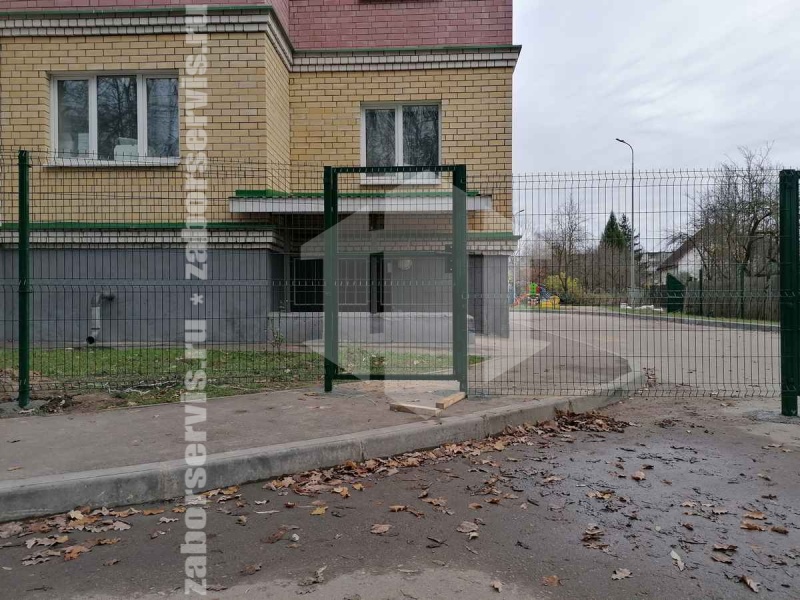 3D забор 98 метров зеленый 5мм