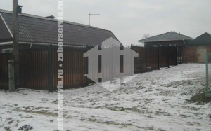 Сварной забор с поликарбонатом 60 метров