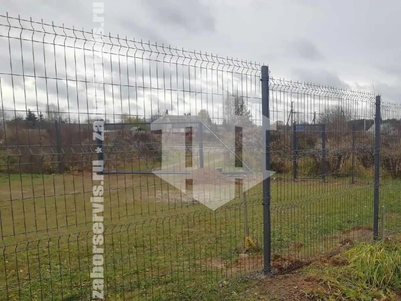 Забор из сетки гиттер 70 метров