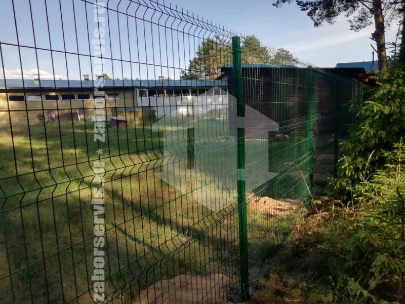 3D заборы 60 метров высота 1,8м 4мм