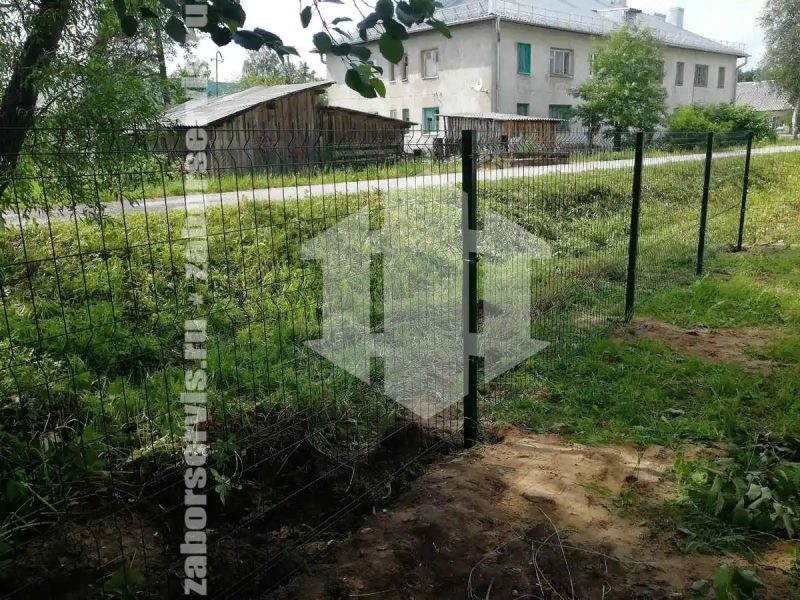 3D заборы для детского сада 35 метров высота 1,8м