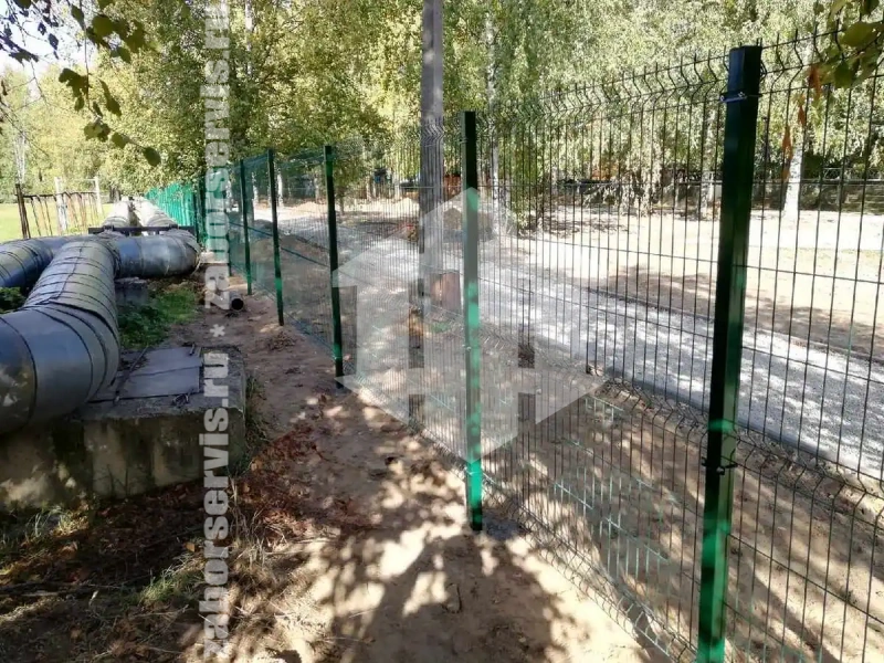 Секционный 3D забор 90 метров