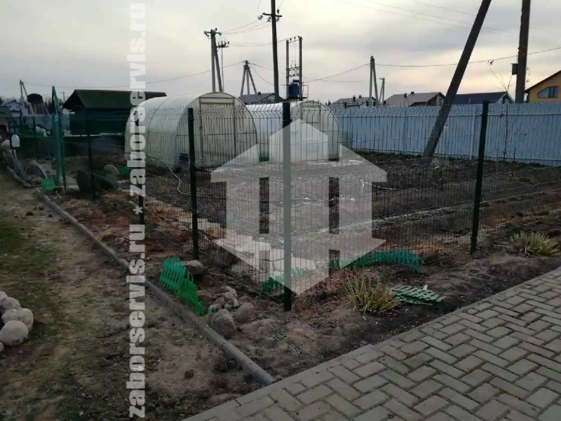 3D забор 97 метров высота 1,8м 4мм