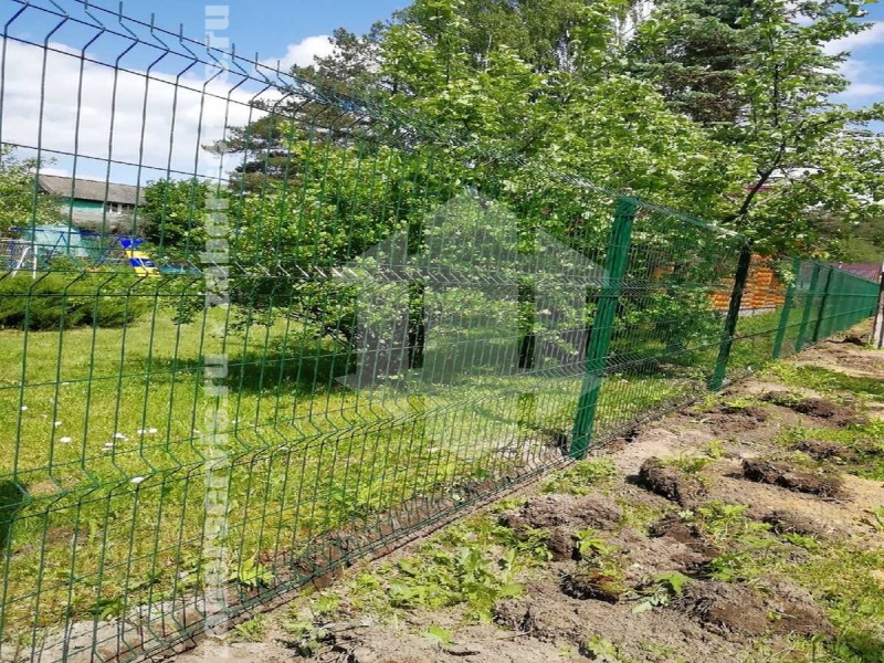 3D забор 126 метров зеленый пример 3 4мм