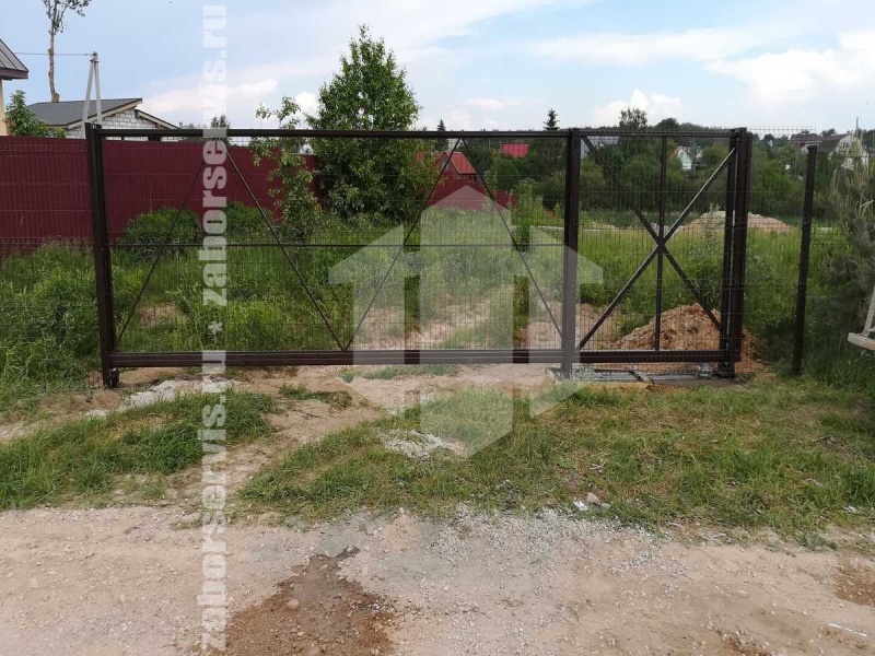 3D забор 130 метров высота 2,2м 5мм