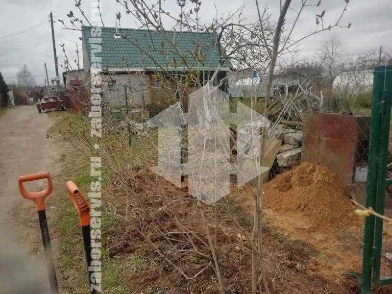 Забор из сетки рабицы с проволокой 84 метра